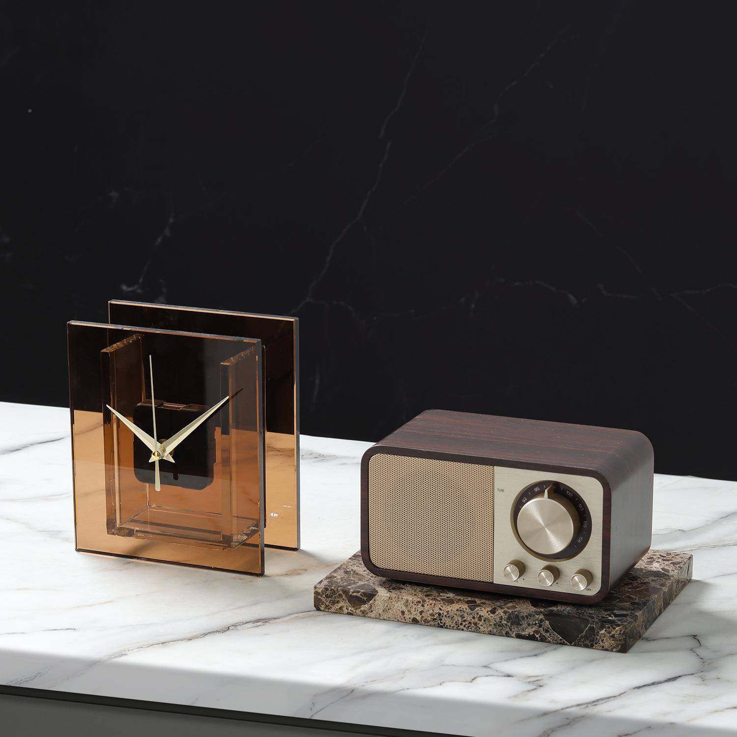 现代时钟柜音样板间搭配轻奢桌面响套装摆件卧室饰床头装ltao1009,家居饰品,装饰摆件,淘宝优惠券,粉丝福利购,淘宝优惠卷