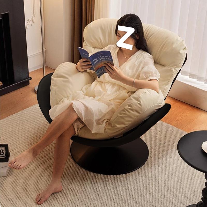 沙发椅单休人旋转现代简约家用客厅阳台卧室阅懒读椅闲轻奢人厂家