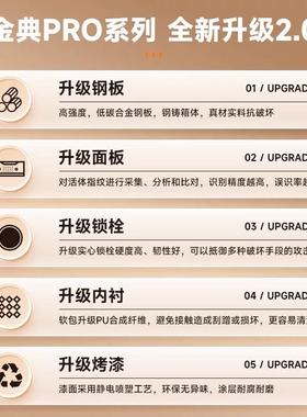 060CM高-家用国标保险柜加厚纹加重608CM高智能指密码/防盗