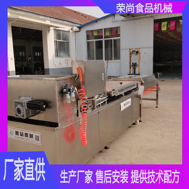 薄厚可调全自动烙馍机 卷大葱设备单饼机 不锈钢筋饼机