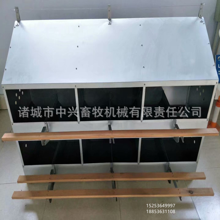 鸡窝手动产蛋箱捡蛋箱鸡舍产蛋箱种鸡产蛋箱 母鸡产蛋窝
