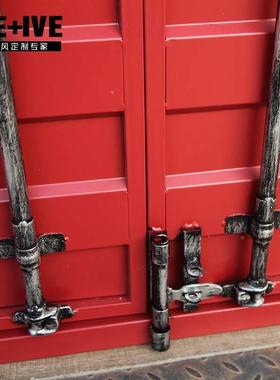 工业式厕tb-57919所门美风集装箱门意铁门餐厅个性KTV洗手间卧创