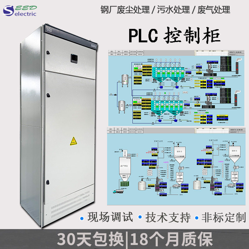 钢厂布袋除尘PLC控制柜