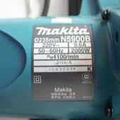 mak0itaN590B木工电圆锯200锯0W木工台锯9寸手提锯N5900B倒装 圆盘