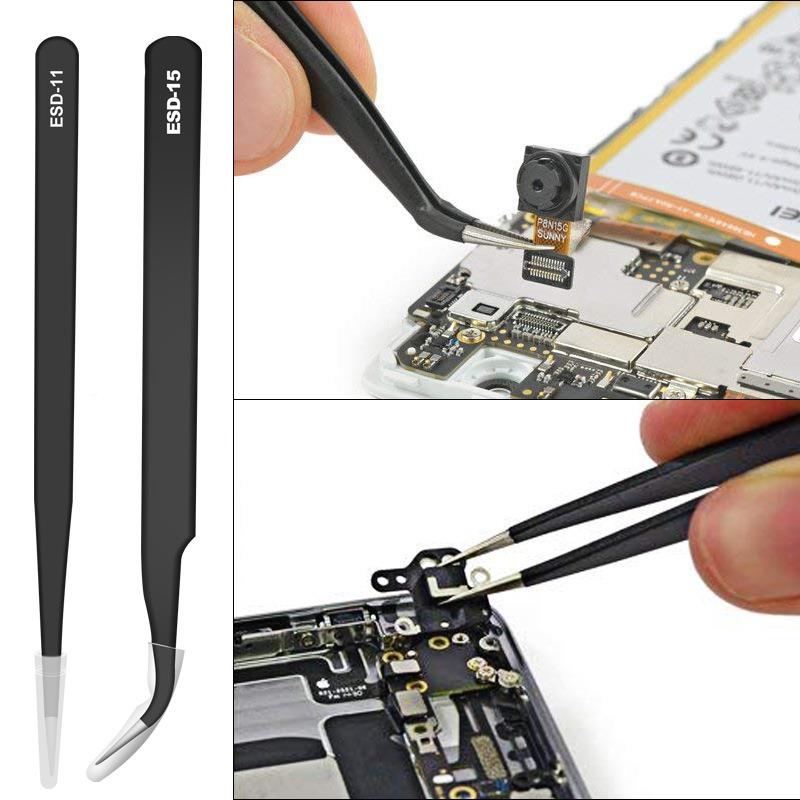 26PCS电烙套铁6w可调式电烙工铁件木头焊接具TJW的0红色烙铁套装