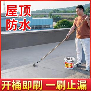 沃特防水涂料补漏楼顶屋顶DJR水屋房顶外墙顶不漏浦胶房材料