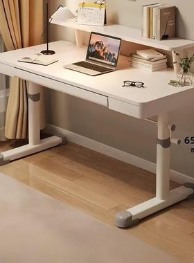 脑桌电竞桌书家用习桌电手摇升降桌子XWC儿童桌加宽工作台学办公