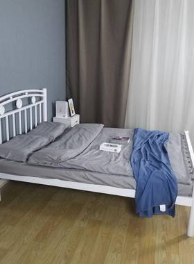 304不锈钢床BID1.5单双人床.1.8床钢架床12米可床拆卸铁铺家用