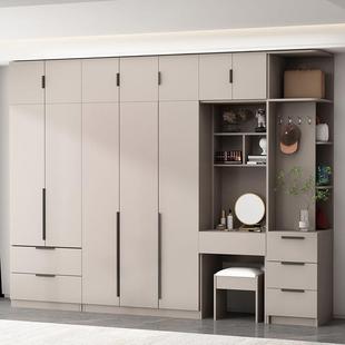 简易衣柜现代门简约实木主衣柜储物柜DAR子出租房经卧济衣型推拉