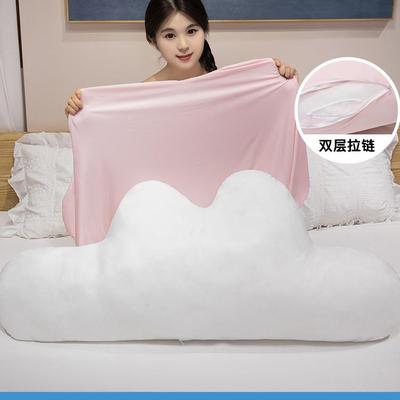 夏季朵凉感云靠枕床头靠1001201垫软包床上抱枕女生觉客厅沙发睡
