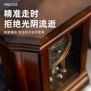 中钟国风古钟表卧室家用座钟客式厅仿古钟美摆式桌al2022面摆件表