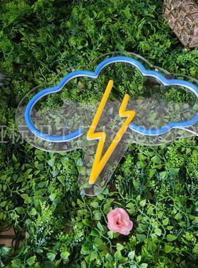 挂LED广饰告牌l霓ZBV虹灯亚克力霓虹灯壁装发光ogo