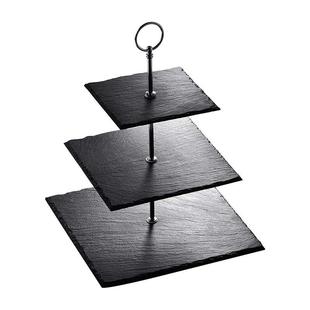 跨酒境天然岩石三DLS 08层甜串盘蛋糕礼架店下午茶婚点心蛋糕品果