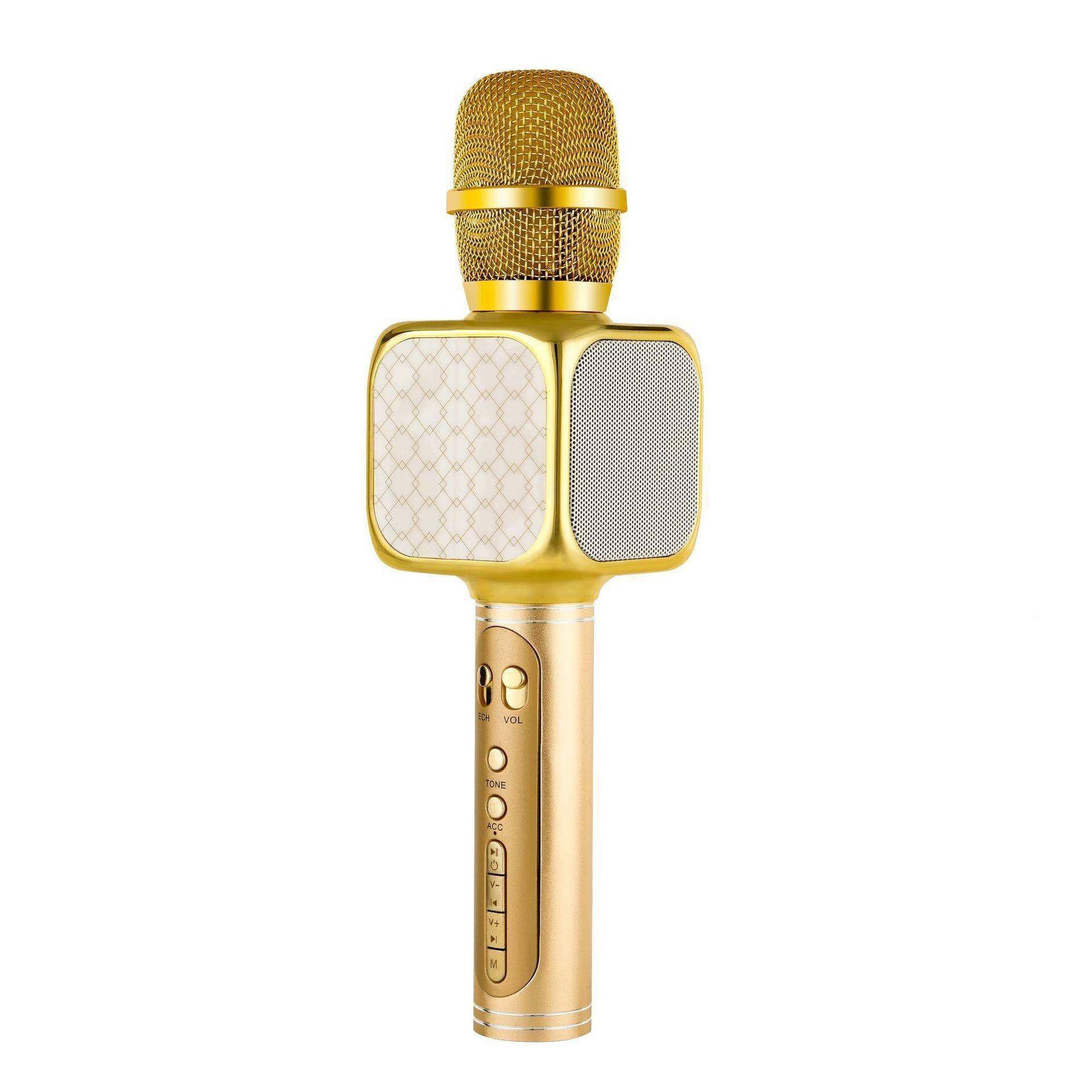 Y-69话K歌宝手持响扩音器变S声音K歌唱歌筒73557麦克风音箱一体机