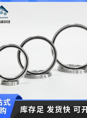 常A州转台交叉滚转子轴承R500TPV8度圆柱滚子轴承高精机器人旋轴