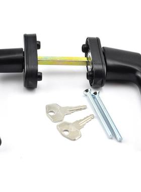 OTOR钢塑O-2-2-02门带对穿执手铝塑门窗配断桥铝锁门传动执手联动