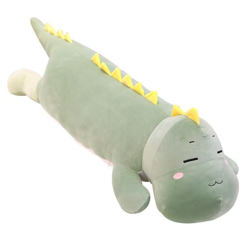 可爱超柔软长条公仔恐龙毛绒玩具羽绒棉娃娃睡觉长抱枕女生玩偶男