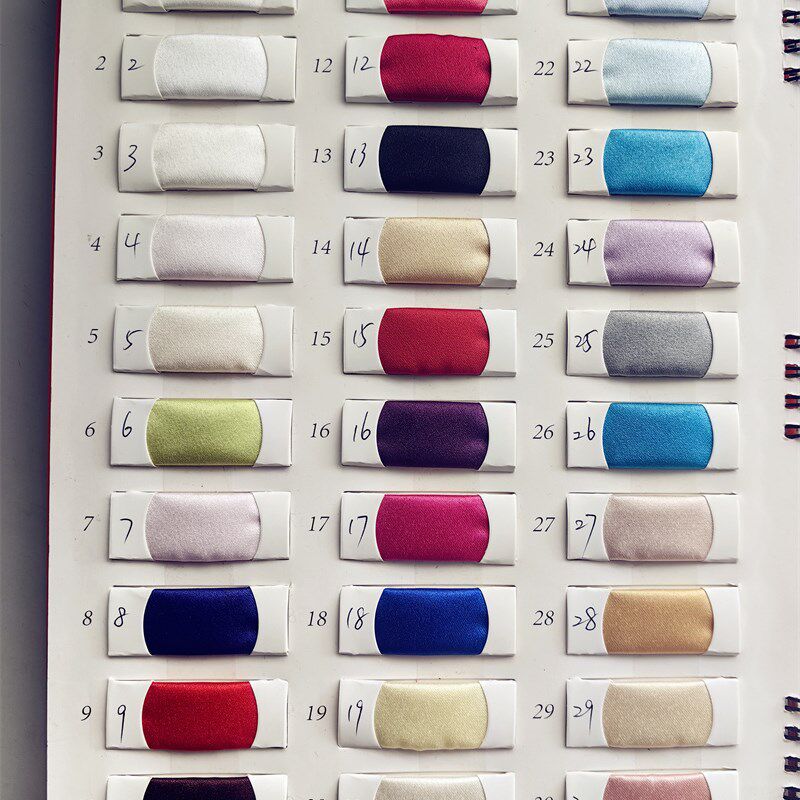 缎面色卡(仅定制颜色选用)色卡