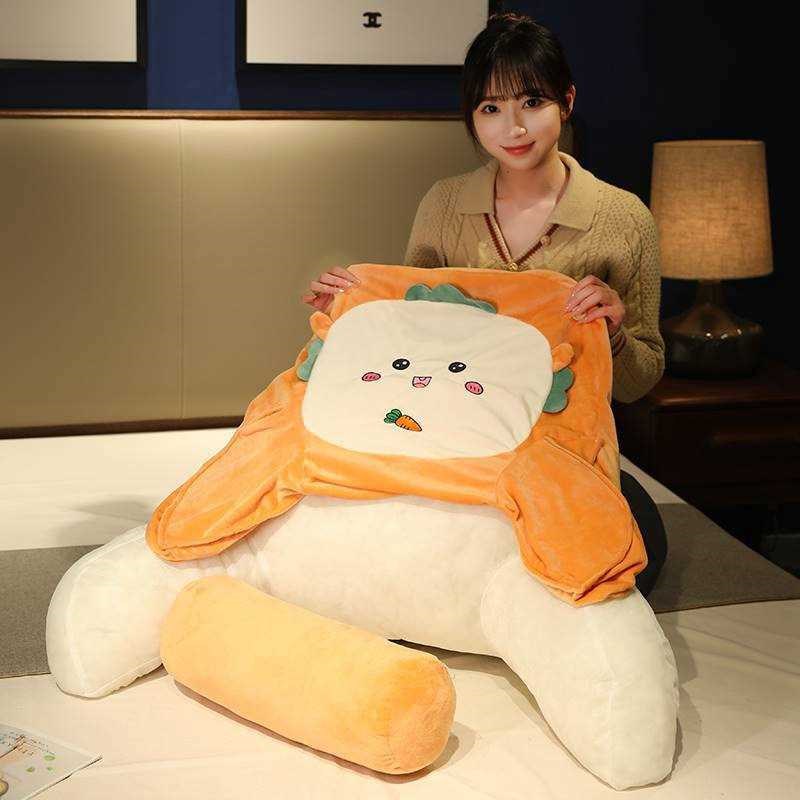 床背靠垫床头靠枕软包床上护腰垫看书抱枕垫办公室久坐椅子靠背垫