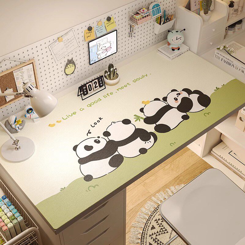 学生儿童书桌垫子j防水防油可擦免洗桌布家用台面电脑办公桌保护