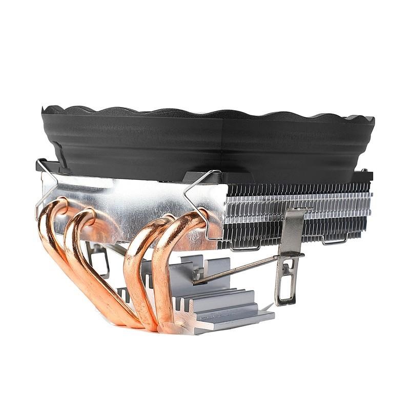 寒霜300 纯铜4热管静音cpu散热器主机风扇铜管静音下压式CPU风扇