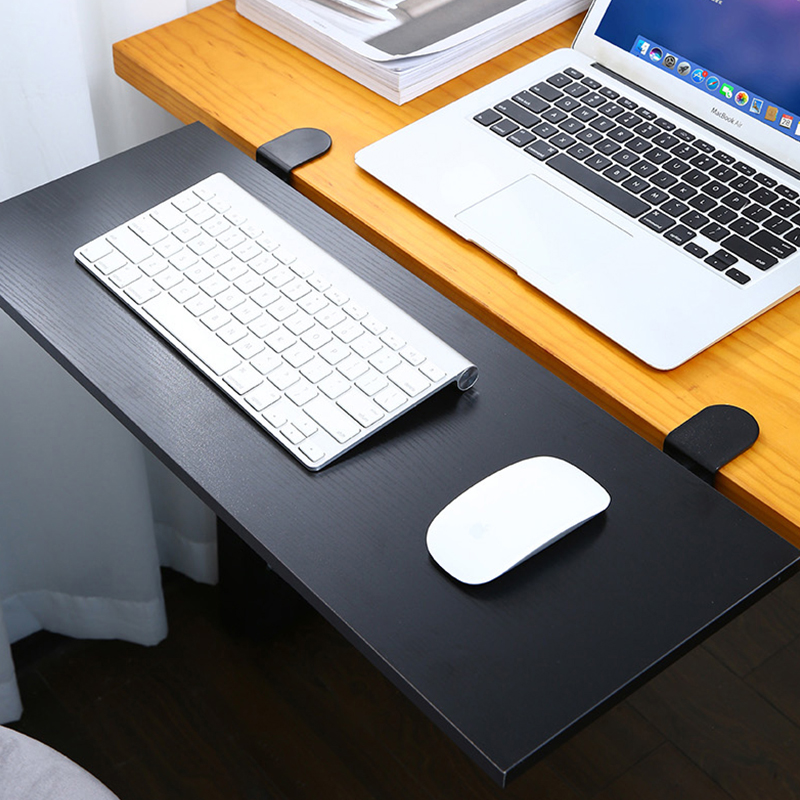 键盘手托电脑手托架手臂支架折叠桌面延长板免打孔桌子加长延伸板