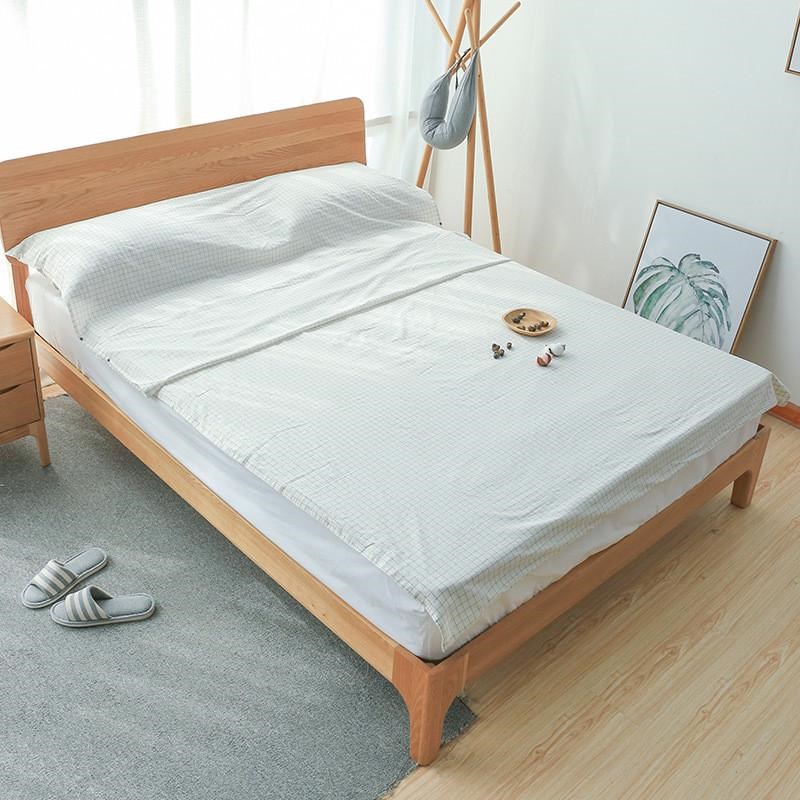 竺棉旅行裸睡睡袋床单成人隔脏睡袋便携式酒店代新款