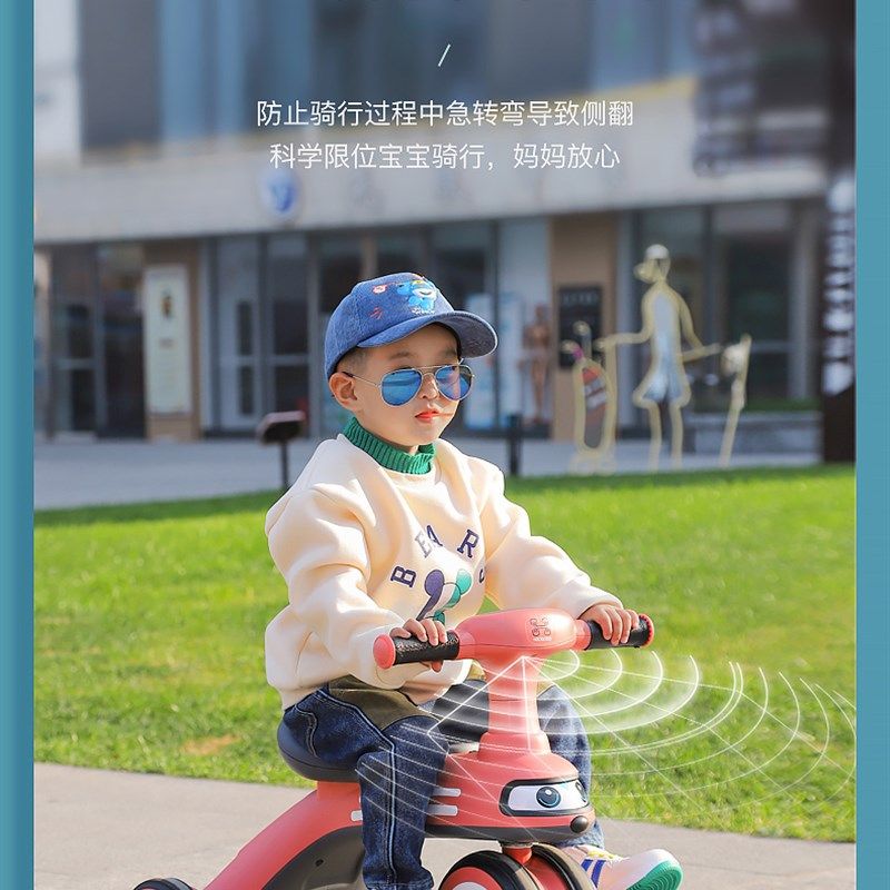 儿童三轮车踏板车1-2-3到6岁宝宝脚蹬轻便童车小孩玩具新款手推车