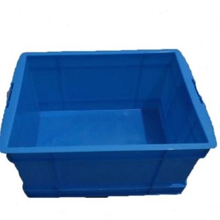 2B60塑料箱子储物箱塑料周转6加厚 直供塑料箱d配盖周转可4箱5