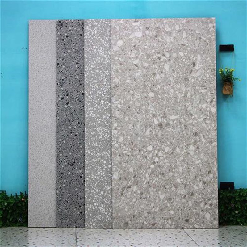 灰色水磨石瓷砖600X1200客厅地砖餐厅服装店防滑地板砖仿古砖墙砖