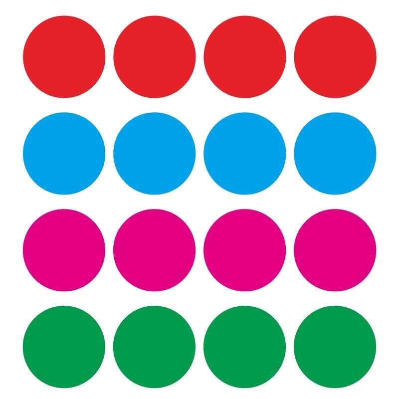 墙纸洞遮挡贴pvc防水圆形贴纸墙贴圆圈幼儿园站位贴定点贴家具贴