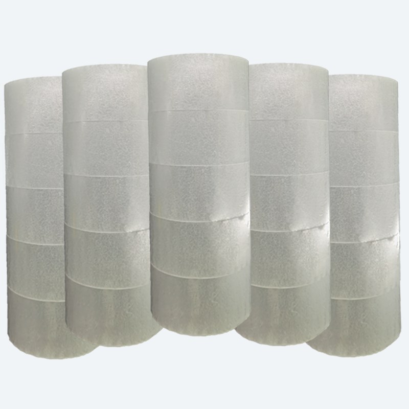 整箱透明封箱胶带大卷快递打包装宽胶带纸封口包装胶布透明白胶带