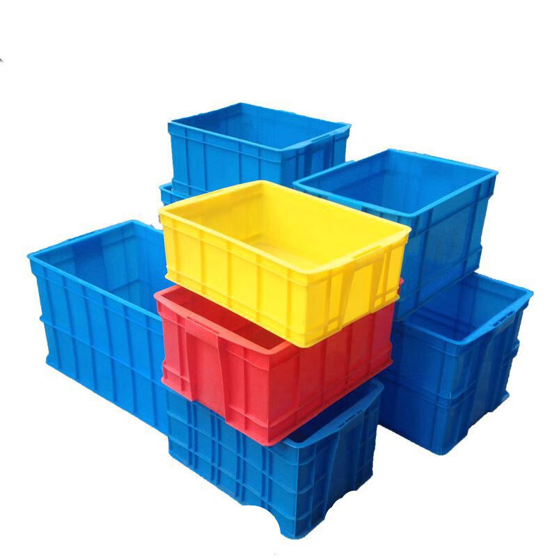 现货零件周转箱小号加厚零件盒周转箱物料收纳箱配件盒塑料箱胶筐
