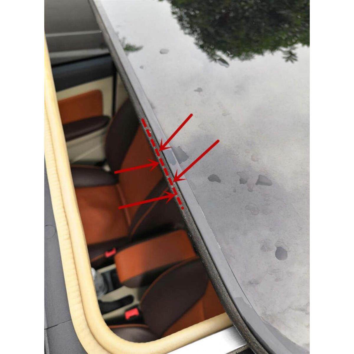 适用于奇瑞瑞虎3 5 7 8 E3 E5艾瑞佐凯逸Gx星途天窗密封圈