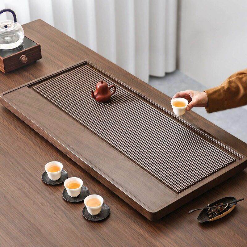 实木茶盘茶台2025新款办公室家用客厅茶托 托盘茶具干泡台高端电