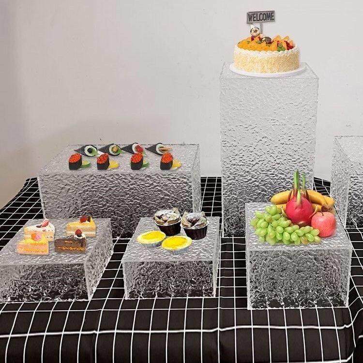 水波纹亚克力展示架蛋糕点心储物架商业婚宴甜品摊位基地定制,基础建材,亚克力板,淘宝优惠券,粉丝福利购,淘宝优惠卷
