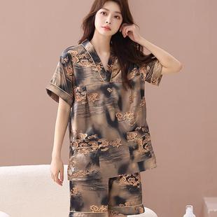 汉蒸服 新中式 汗蒸服女款 情侣洗浴服男士 按摩足疗桑拿服加肥加大码