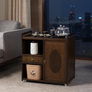 茶几客厅家用茶桌移动边几茶台烧水壶一体全自动茶水柜非实木边几