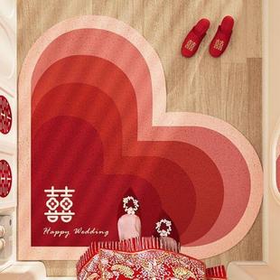 红地毯一次性结婚大门入户入门用品大全爱心地垫家用防滑婚庆婚礼