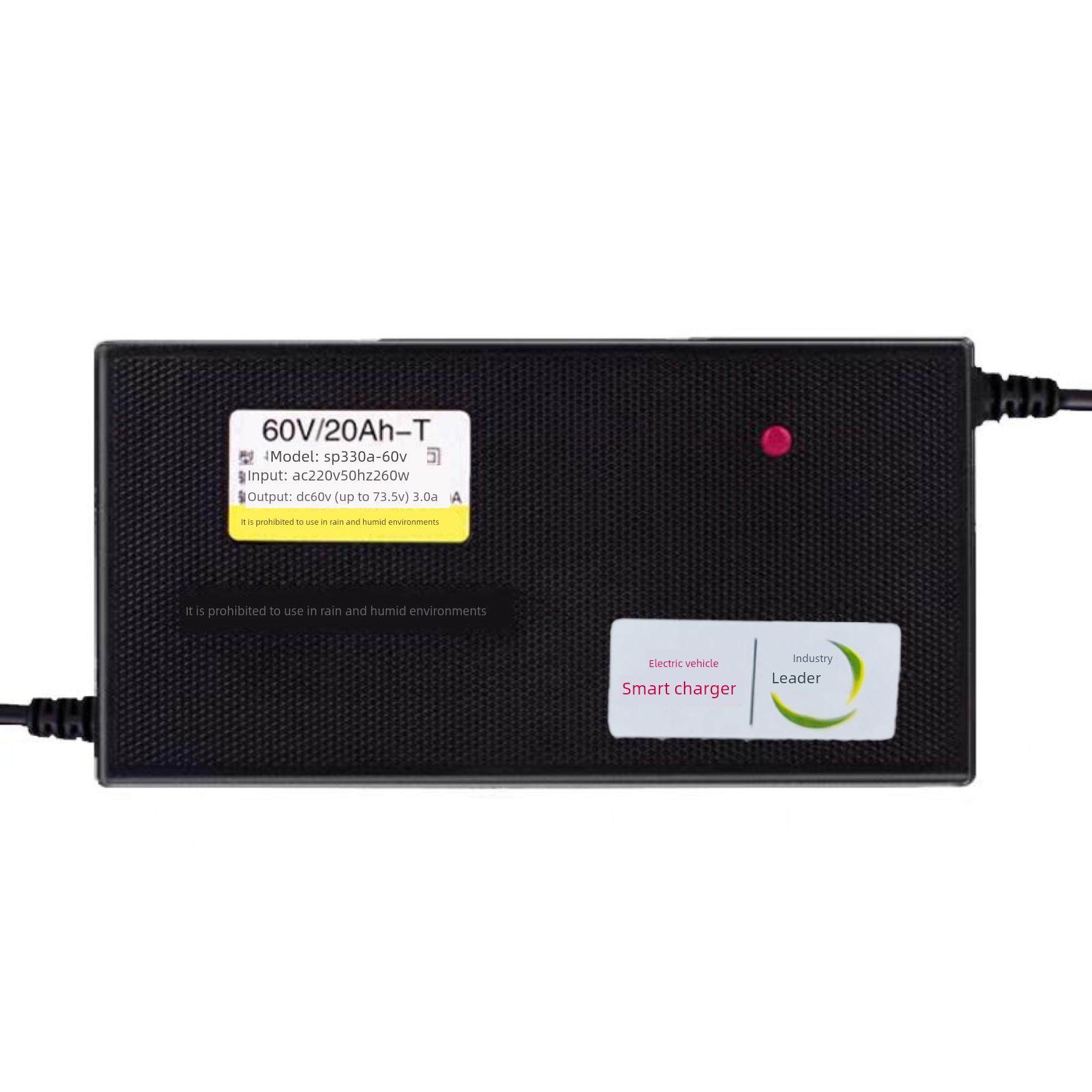 适用于Amida电动汽车电池充电器48V12Ah60V20Ah72V30A64V有轨电车