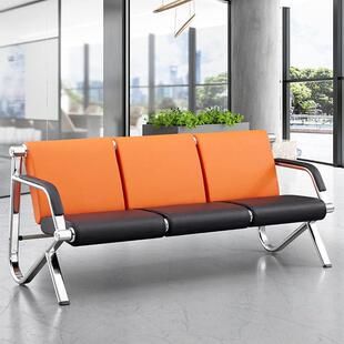 排椅三人位机场椅不锈钢座椅四人医院候诊椅理发店沙发等候长椅子
