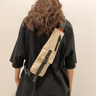 手机包袋机能风斜挎包小胸包书包带子替换配件宽背带单肩带潮男女