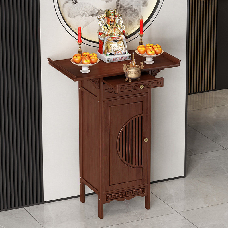 佛龛新中式立柜家用供桌神台财神爷香案台关公菩萨供奉敬神香佛柜