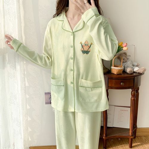 2024产后哺衣春秋月子服纯棉产后哺乳孕妇睡衣夏季薄款家居服产妇