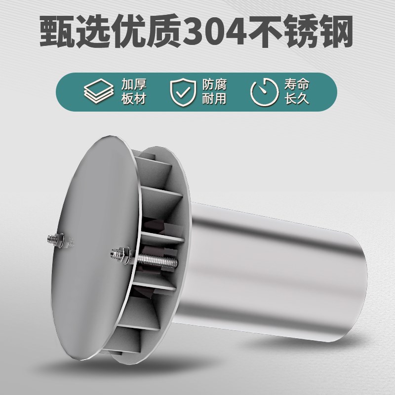 304不锈钢雨水斗87型重力直排落斗平板式漏斗下水管口侧排接水斗