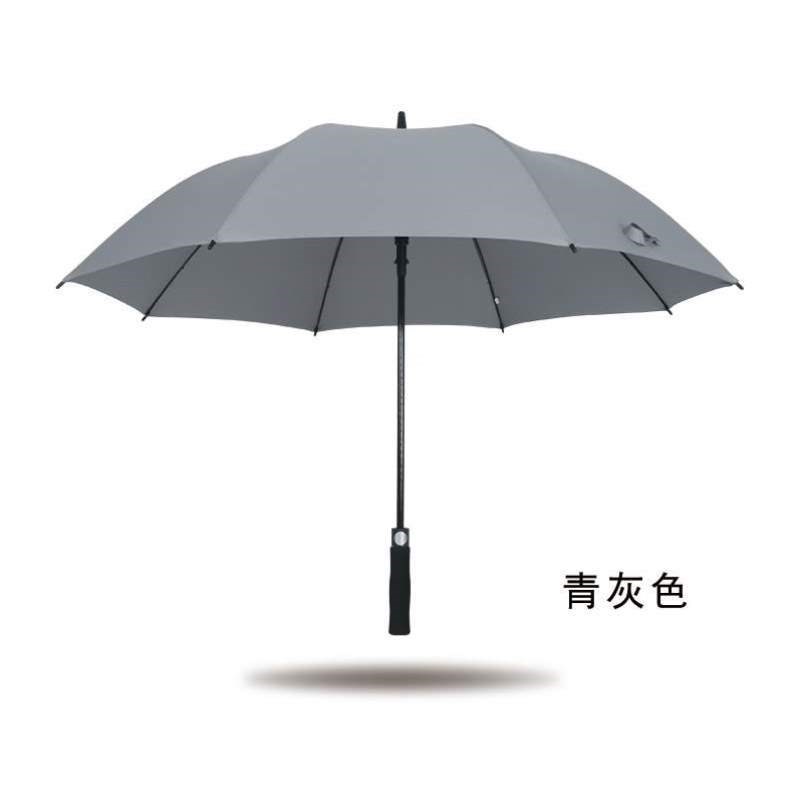 长防风三人商务自动直柄长柄定制黑色大男超大雨伞双人号把伞直杆