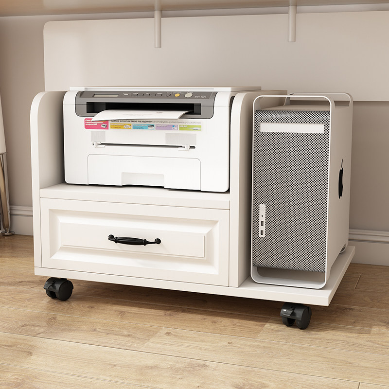 现代台式电脑主机放置柜桌下打印机置物架落地机箱收纳机托主机柜,住宅家具,其他架类,淘宝优惠券,粉丝福利购,淘宝优惠卷