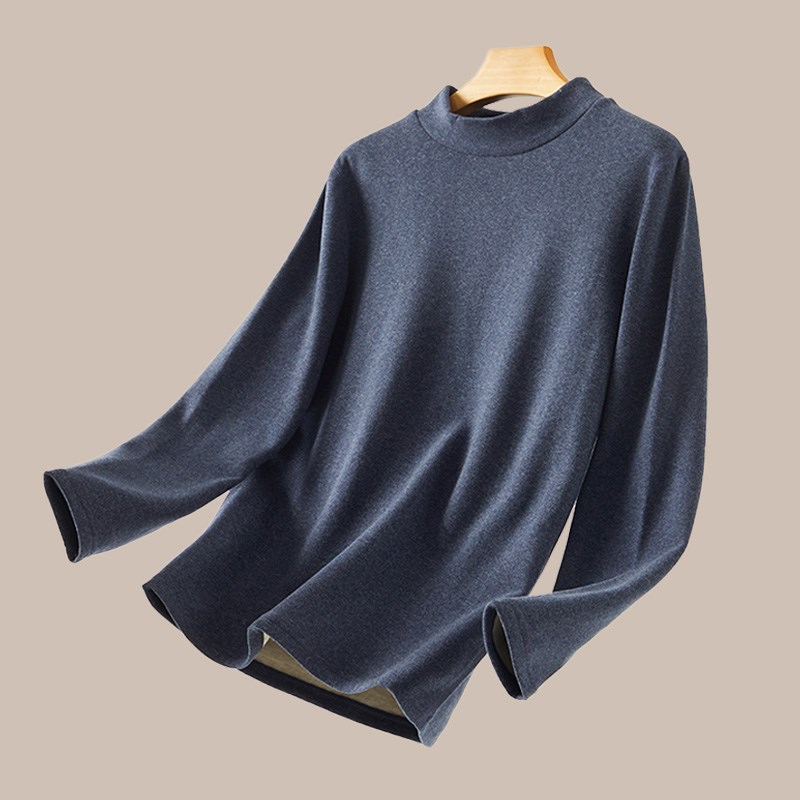 保暖内衣男士加厚加绒中高领德发热秋衣秋裤打底大码纯棉毛衫冬季