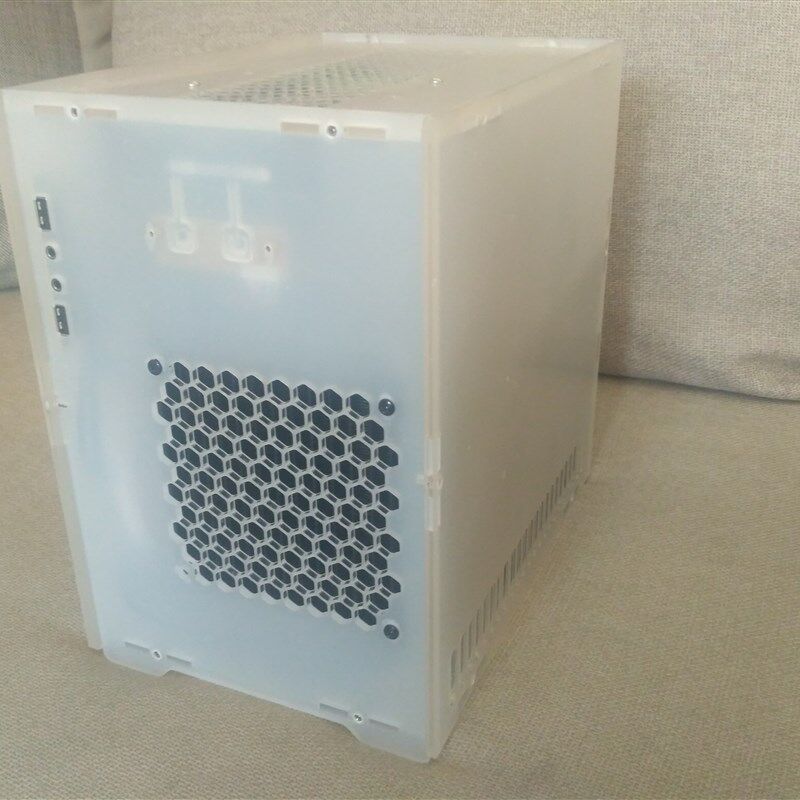 DIY120一体水冷专用有机玻璃 亚克力水晶 个性化全透明机箱Y M-AT
