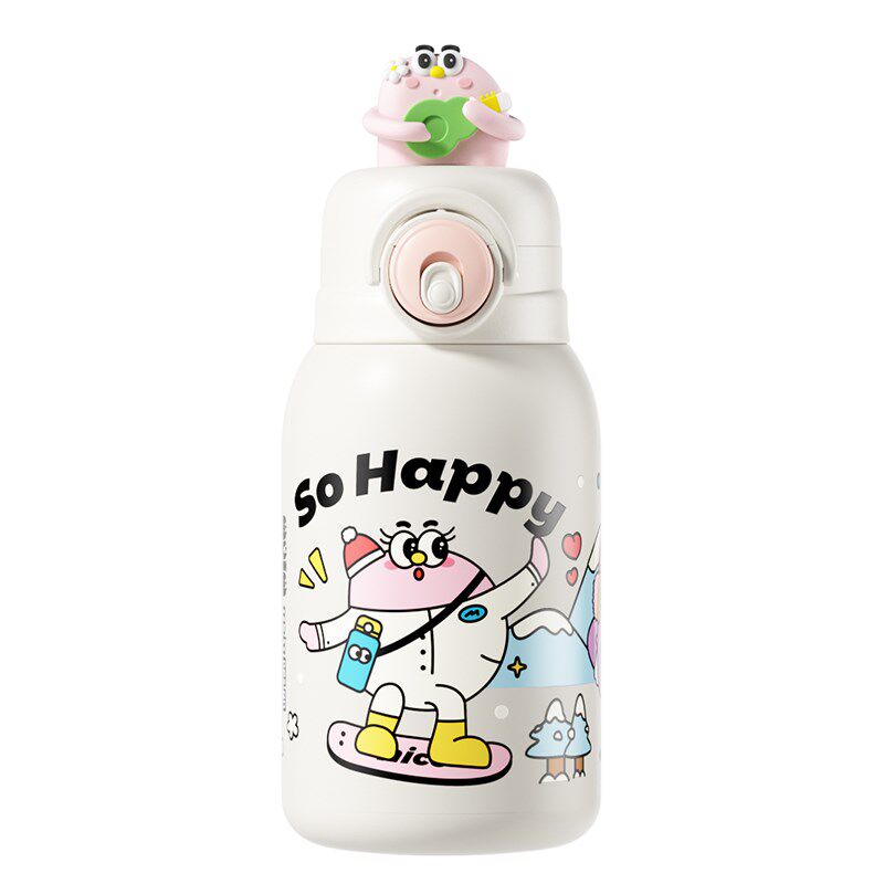 儿童保温杯上学6岁直饮水壶外出宝宝吸管杯3岁以上幼儿园女孩